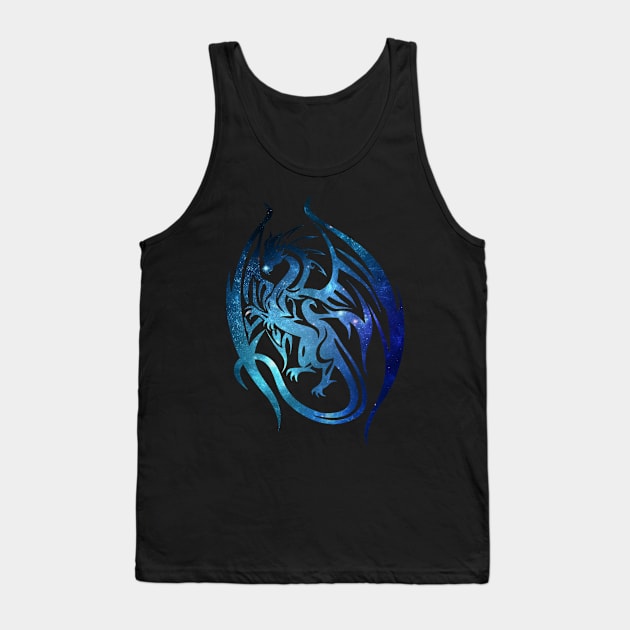 Galaxy Dragon 05 Tank Top by ChuyDoesArt